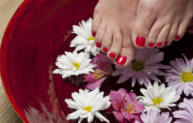 Die Fußbehandlungen im Hotel Ödhof - Wellness für deine Füße