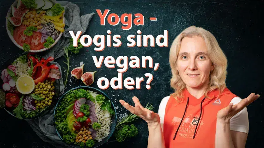 Yoga und vegane Ernährung werden in diesem Video thematisiert